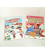 Kids Activity Book Books Coloring Holiday Christmas Lot 2 Kappa Santa Ex... - $7.70