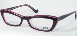 Ogi Innovation 9064 429 Burgundy / Pink Eyeglasses Glasses 50-18-140mm (Notes) - $69.30