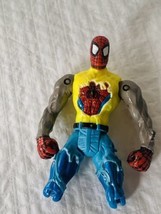 Vintage 1999 Spider-Man Spider Power Street Warrior 5" Figure Toy Biz for Parts - £7.99 GBP