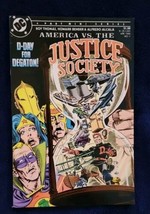 AMERICA VS. THE JUSTICE SOCIETY #4 ~ DC Comics ~ 1985 - $1.99