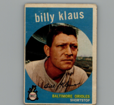1959 Topps #299 Billy Klaus - £3.10 GBP