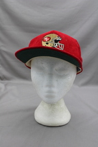 San Francisco 49ers Hat (VTG) - Helmet Graphic Corduroy Classic - Adult Snapback - £51.06 GBP