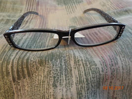 READING GLASSES Sight by Foster Grant Diopter +1.25 lace type sides &amp; Rh... - $7.00