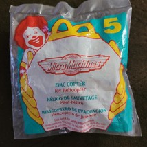 1996 Micro Machines McDonalds Evac Copter Toy Helicopter New in Package 5 - $9.90