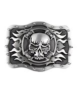 Hellraiser Belt Buckle, Men's Rider Buckle, Classic Motorcycle Accessory - $18.95