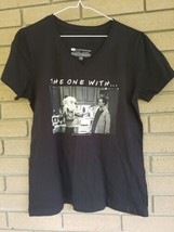 Friends - Chandler Bing - The One With - Black Womens V-Neck Tshirt Size... - $13.11