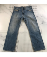 Polo Ralph Lauren Jeans Mens 32x30 Blue Faded Straight Leg Classic 807 - £21.81 GBP