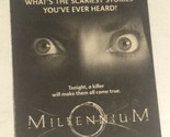 Millennium Vintage Tv Guide Print Ad Lance Henriksen TPA25 - £4.66 GBP