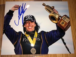  Alexis Dejoria Hand Signed Auto 8x10 Photo 2014 Funny Car Champion - £31.37 GBP