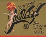 Donn Arden&#39;s Jubilee Souvenir Program Bally&#39;s 1986 Las Vegas Nevada - £17.30 GBP