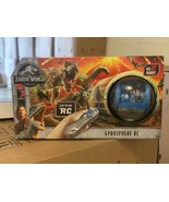 Jurassic World GYROSPHERE RC with Owen Action Figure Remote Control New ... - $178.19