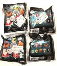 (4) Disney Tim Burton’s The Nightmare Before Christmas Figural Bag Clip ... - £30.95 GBP