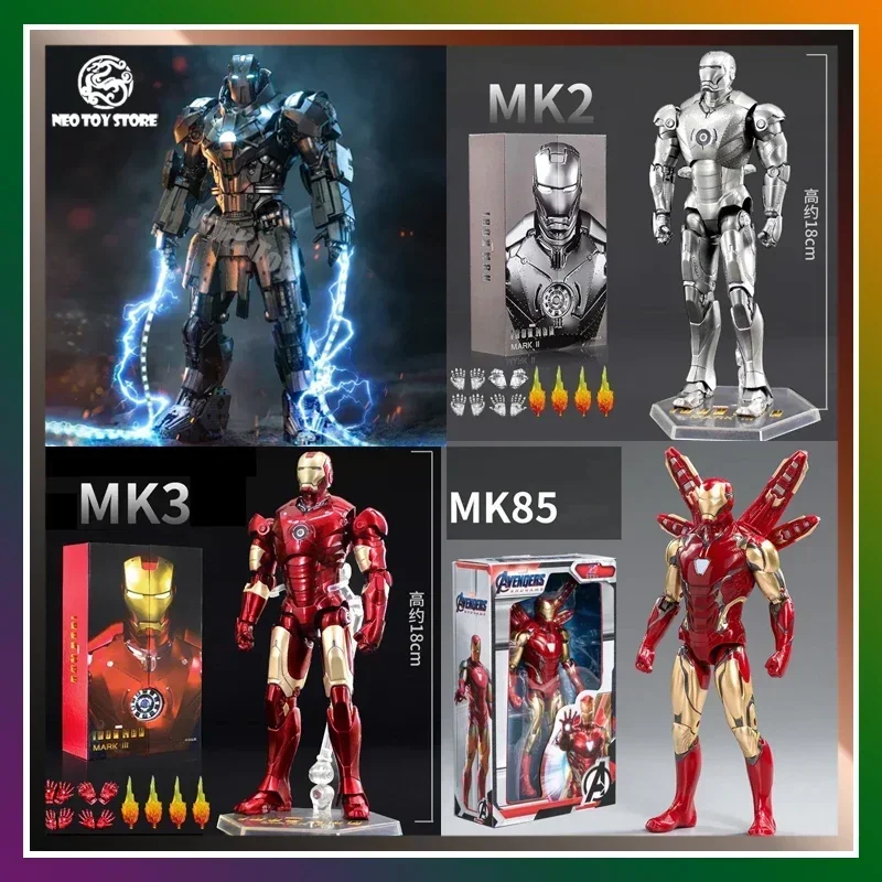 Zd Toys Marvel Legends Ironman Action Figure Iron Man 2 Blacklash Figures  Movie - £17.97 GBP+