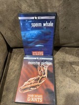 Inside Nature&#39;s Giants DVD  PBS Lot Of 2 Dvds, Sperm Whale &amp; Monster Python - $14.85