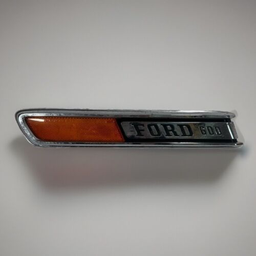 68 69 70 71 72 Ford Truck F-600 Hood Trim Emblem Badge Super Duty Reflec... - $24.70