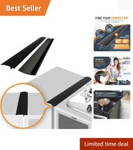Luxury Silicone Stove Gap Covers 2 Pack, 21 Inch Heat Resistant Kitchen ... - $24.70
