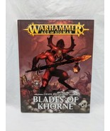 Warhammer Age Of Sigmar Blades Of Khorne Hardcover Chaos Batttletome Book - €17,19 EUR