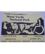 Vintage A Guide to Accessibility at Mesa Verde National Park - £1.57 GBP