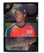 2005 Bowman Draft Chrome Refractor Lastings Milledge #BDP154 - $2.76 CAD