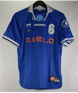 Nike Mens Jersey Soccer SS Shirt Blue Galleroder 6 Signed 2XL - $99.00