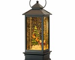 Lighted Musical Snow Globe Lantern With 6 Hour Timer, 12 Inches Usb Powe... - $61.99