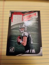 Sam Darnold Rookie card patch 2018 panini donruss rookie card red parallel - $14.98