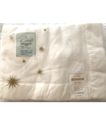 NEW Vintage BEACON Sanitized Baby Crib Blanket 36x50&quot; Satin Binding New ... - $62.56 CAD