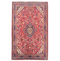 Unique 4x7 Authentic Hand-knotted Oriental Jozan Rug B-81719 - £494.25 GBP