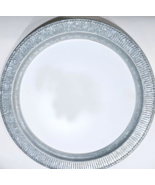 Global trek Found objects from around the world white printed Galvanized... - $27.99