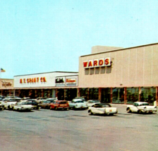 Northcrest Shopping Center Wards Cars Fort Wayne IN UNP Chrome Postcard B17 - £3.21 GBP