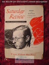 Saturday Review January 20 1951 JEAN-PAUL Sartre Thomas Mann Edward Wagenknecht - £13.49 GBP