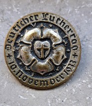 Vintage Brooch German Luther Day 10 November 1933 - $18.00