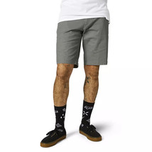 Fox Racing Men&#39;s Regular Fit Essex Shorts 2.0 in Pewter-Size 28 - $33.94