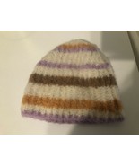 New Rebecca Taylor Striped Soft Winter Hat Cap￼ - £15.56 GBP