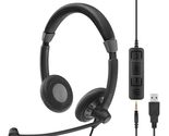 EPOS 1000635 I Sennheiser SC 75 USB MS Stereo Computer Headset, On Ear, ... - $90.95