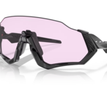 Oakley FLIGHT JACKET Sunglasses OO9401-2137 Polished Black W/ PRIZM Low ... - £85.62 GBP