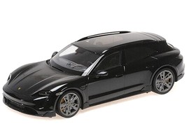 2021 Porsche Taycan CUV Turbo S Black Limited Edition 1/18 Diecast Model Car - $3,971.15 MXN