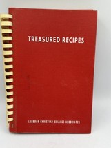 Treasured Recipes Lubbock Christian College Cookbook Volume II 1975 Texas  - £9.86 GBP