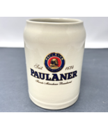 Vtg 5.25” Paulaner Munchen Heavy Stoneware German Beer Mug .5 LITER Herb... - €13,84 EUR