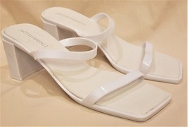 Jeffrey Campbell Jelly Sandals Sz.9 White Shine - £31.85 GBP