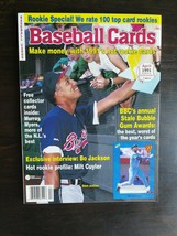 Baseball Cards Magazine April 1991 David Justice with Cards Eddie Murray - £5.22 GBP