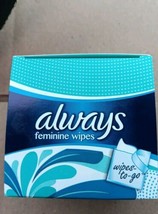 1 Always Feminine Wipes Fresh and Clean Individual Wipes to Go 20 ct - $19.79