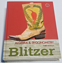 Algebra &amp; Trigonometry by Robert Blitzer 3rd edition - £39.44 GBP