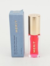 Merit Shade Slick Gelee Ombre Pommade Tinted Lip Oil Shade Les Deux 0.23 oz - $18.95