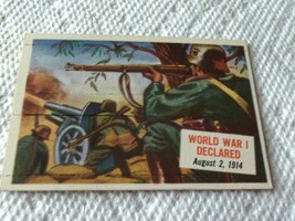 1954 Scoop # 18 World War 1 Declared !! - £24.35 GBP