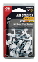 Gardner Bender 1/2 in. W Plastic Insulated Cable Staple 15 pk - $6.95