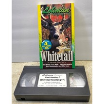 Lowmans Whitetail Challenge 4 VHS Brad Harris Bow Hunts Blackpowder Deer Hunting - $10.47