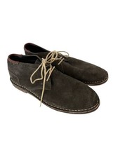 Kenneth Cole REACTION Mens Boots DESERT WIND Suede Chukka Dark Gray Size 12 - $27.83