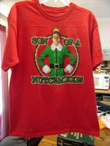 Christmas Elf T Shirt-Son Of A Nutcracker!-Large - £11.91 GBP