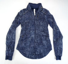 Lululemon Jacket Spring Forward Jacket Size 2 Woman’s Blue Inkwell Ghost - $33.20